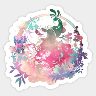 PEACOCK Sticker